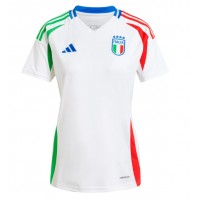 Camiseta Italia Segunda Equipación Replica Eurocopa 2024 para mujer mangas cortas